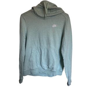 Nike Women's Mint Green Hoodie Size Small